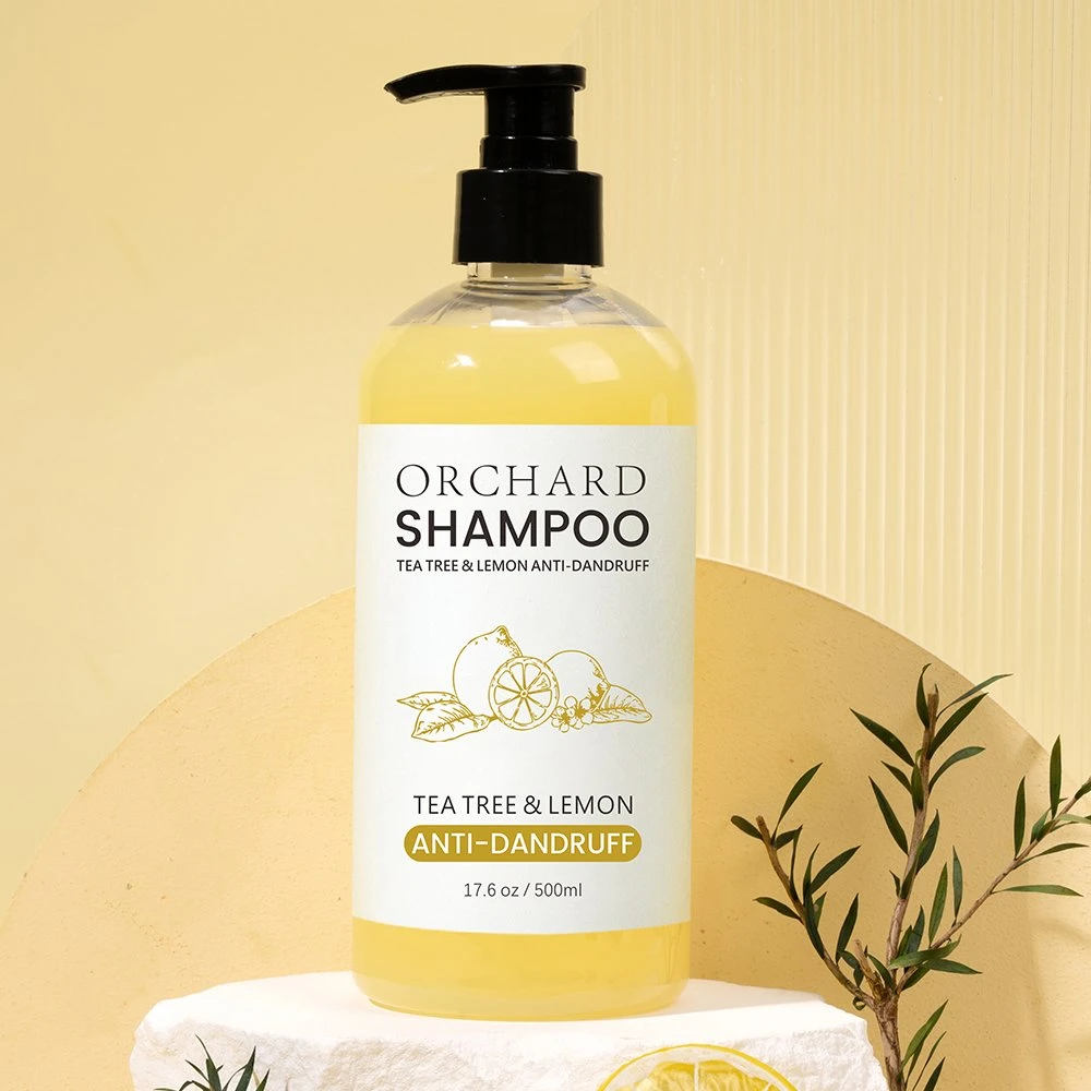 New Arrvial Long-Lasting Oil Control Tea Tree & Lemon Anti-Dandruff Shampoo