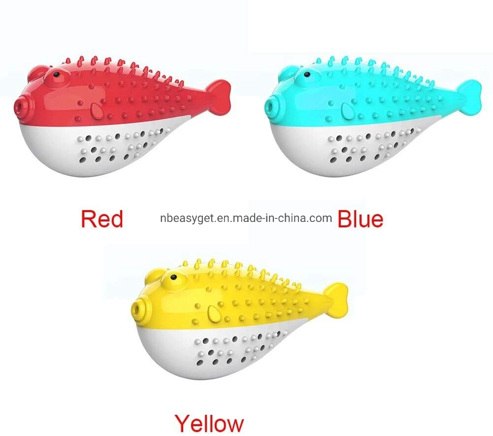 Cat Pet Toothbrush, Fish Shape Built-in Small Bell, Refillable Catnip Simulation Fish Teeth Cleaning 2 in 1 Chew Toys Esg12406