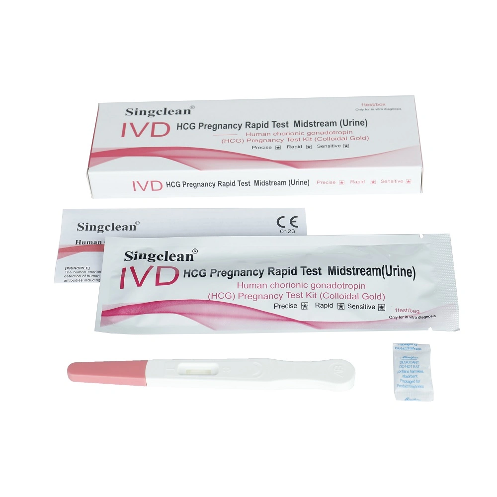 HCG Pregnancy Test (Urine) One Step Diagnostic Rapid Test Kit