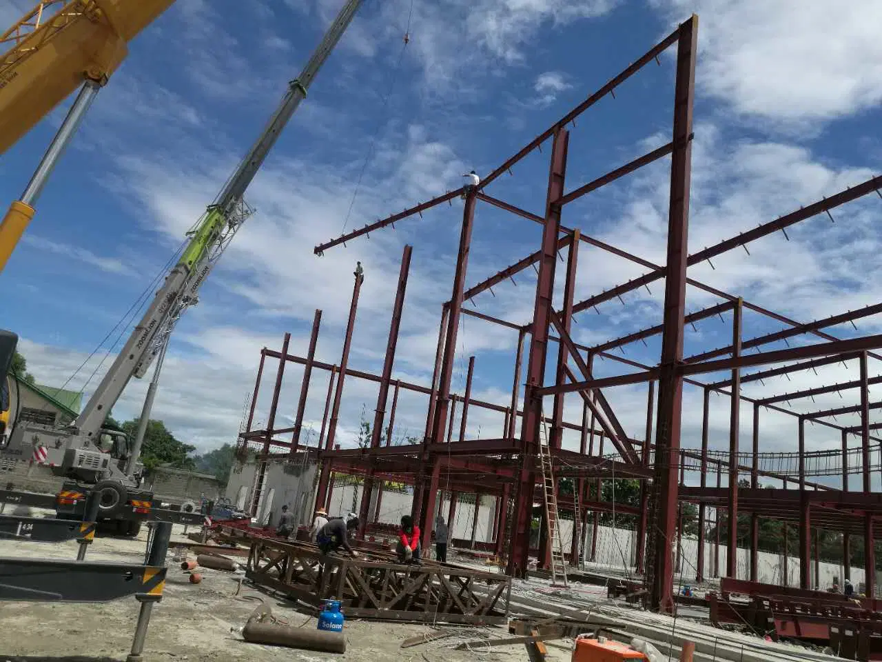 Multi-Storey Metal Building Steel Structure for Workshop, Warehouse, Building, Supermarket S1