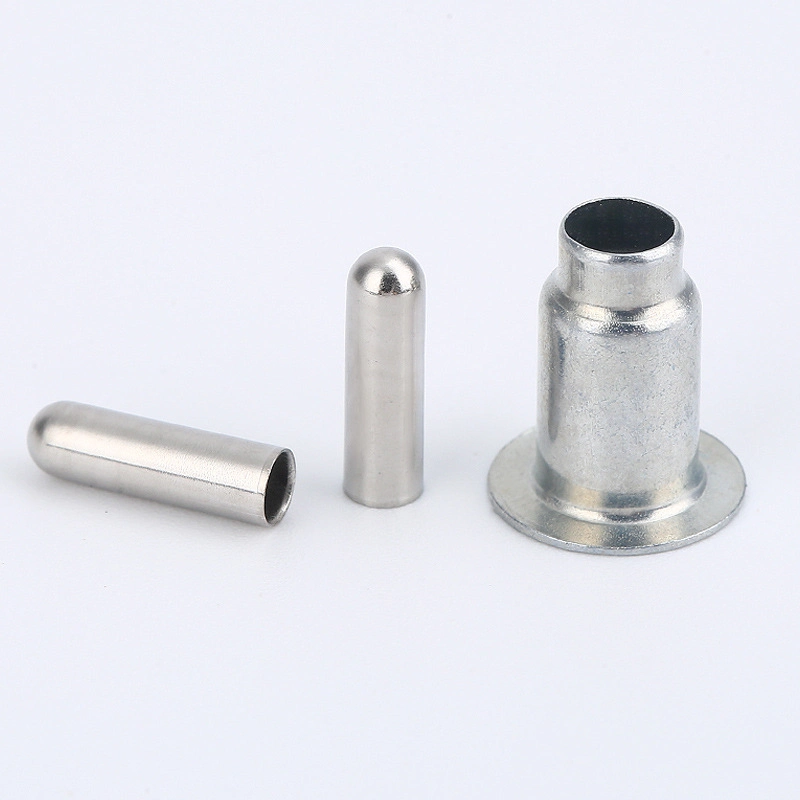 304 Stainless Steel Deep Drawing Cap Punching Metal Cap Press Stainless Steel Accessory Deep Drawing Tube and Cap for Automobile Industry