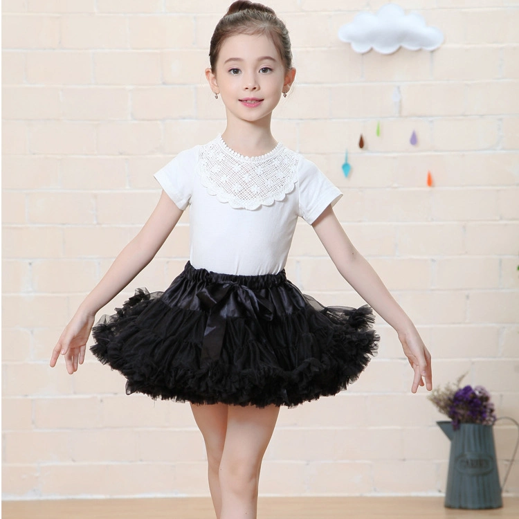 Baby Skirt Girl Tutu Mini Party Ballet Dance Short Watermelon Rose Offwhite White Purple Red Grey Color Baby Skirt