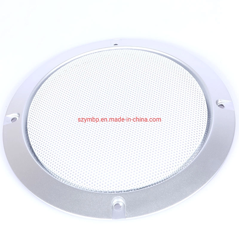 Custom Chemical Etching Round Metal Audio Speaker Mesh