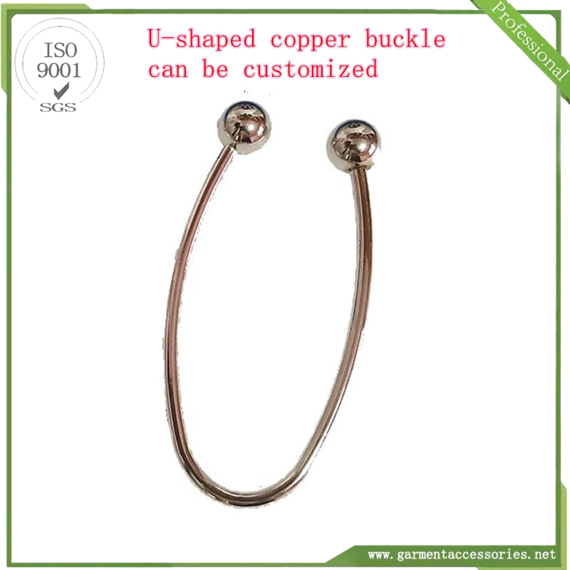 Anti-Light Buckle Safety Pin C-Shape Lapel Pin for Women Girls Clothing Decoration