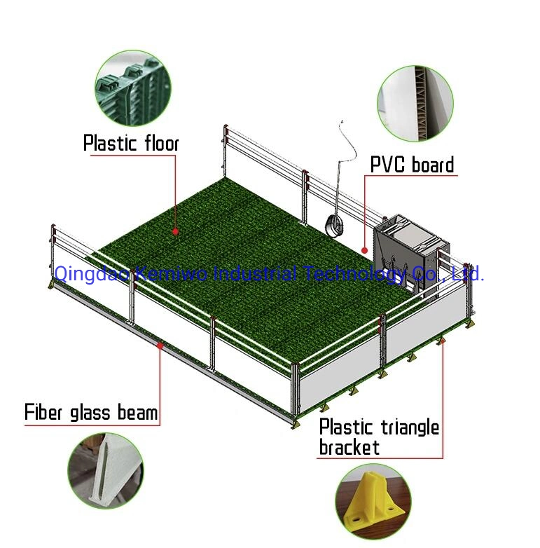 High Load-Bearing Thickened Piglet Nursery Crate Poultry Equipment