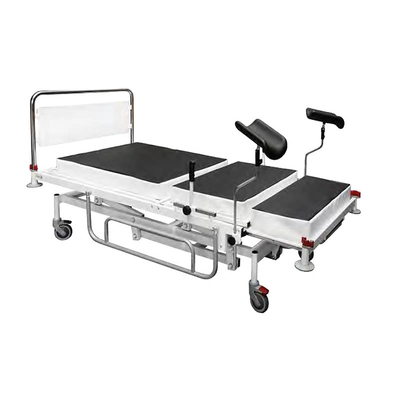 Mc-H03 Mobile Hospital Furniture Hydraulic Gynecological Obstetric Delivery Bed with Castors