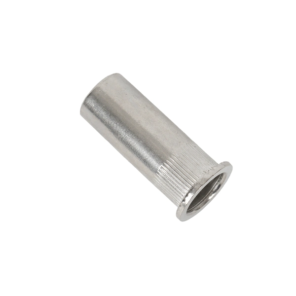 China Flat Head Round Plain Close End Rivet Nut