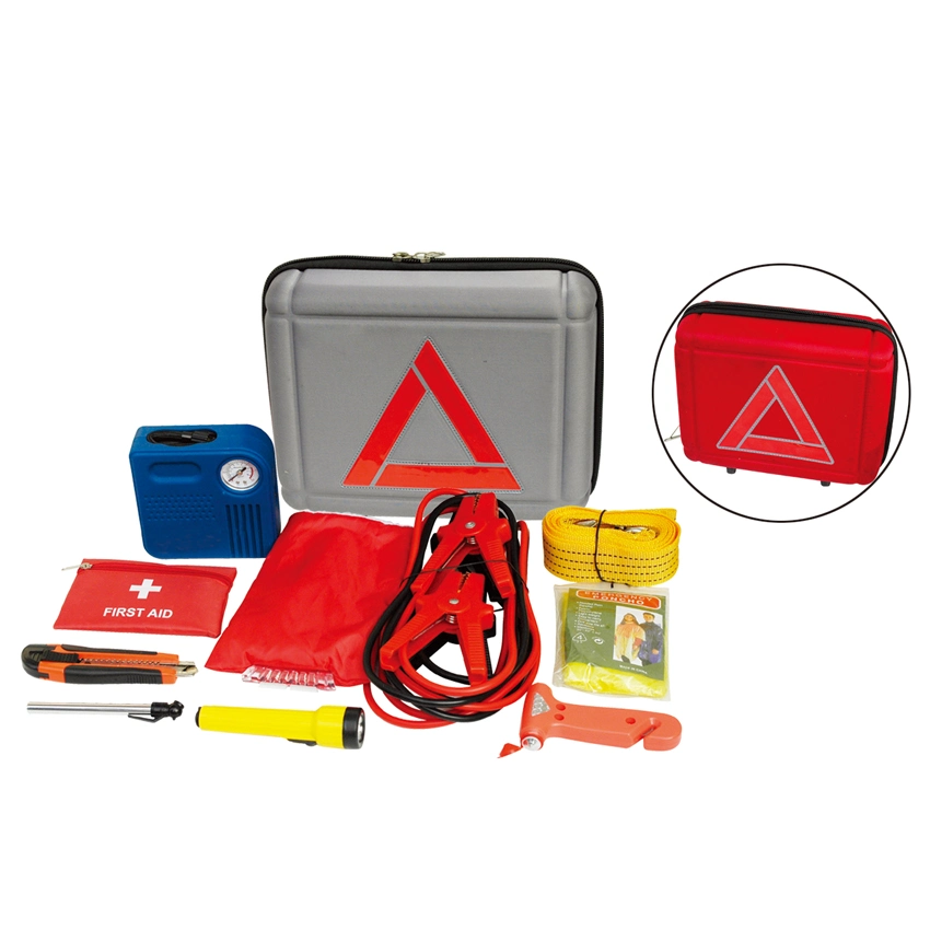 Justin Case Auto Safety Kit Travel Set Emergency Roadside Tools