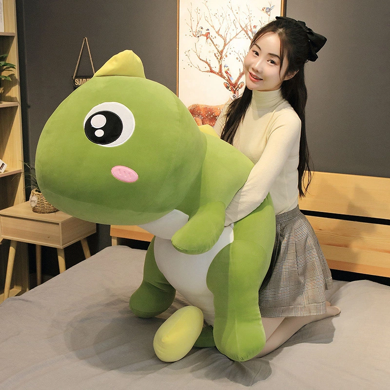 Dino géant Cartoon oreiller moelleux Wholesale meilleur cadeau jouet en peluche Décoration maison dormir