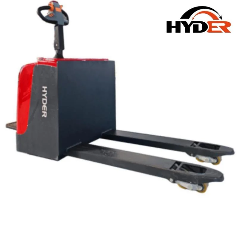 China Manufacturer Wholesale/Supplier 3.0t Strengthen Structure Standing Pallet Truck with EPS