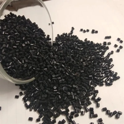 High Gloss Impact Recycled ABS Material Black Color Recycle ABS Pellet Granule