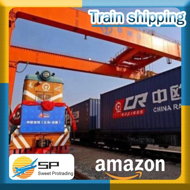 DDP Envio para Amazon Europe carga Ferroviária Fast Train Shipping Para a Europa, Reino Unido, França