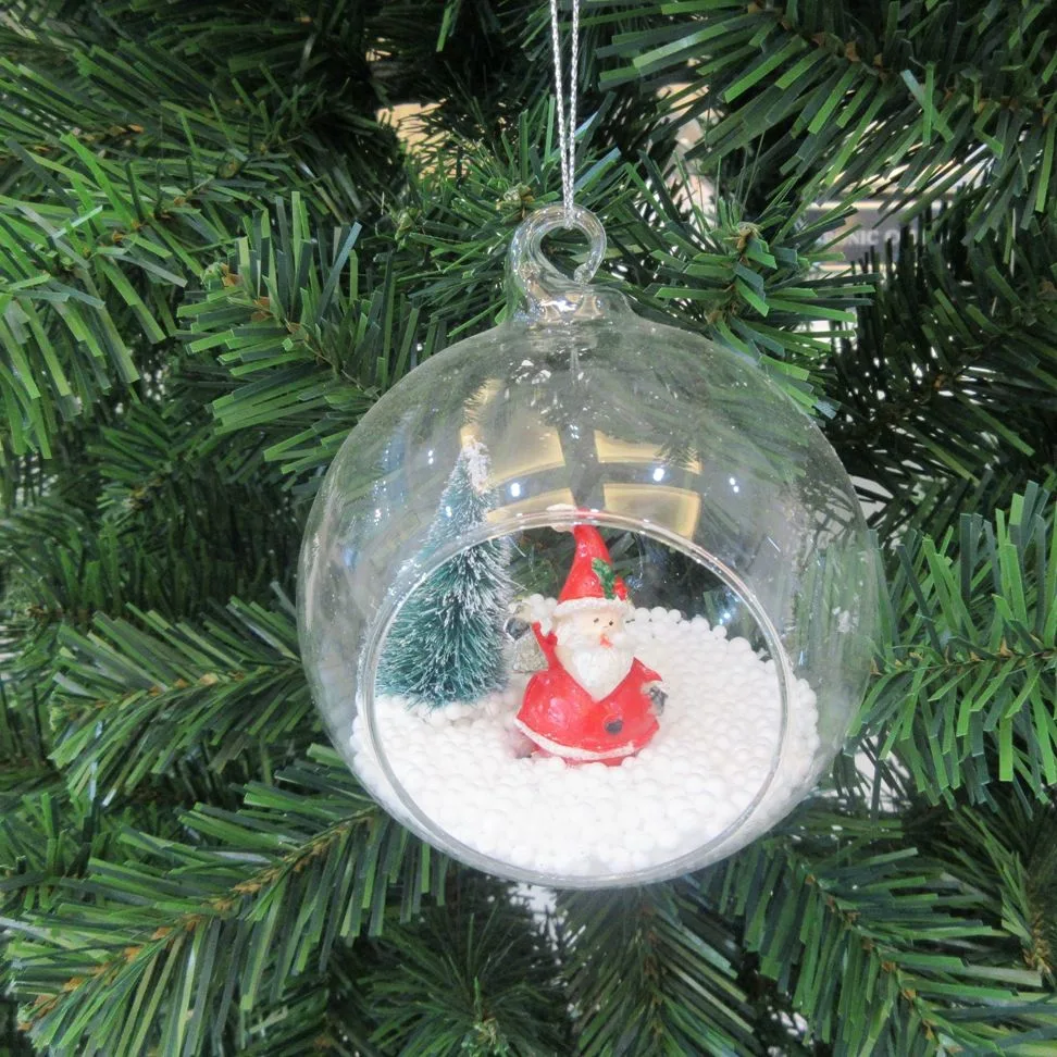 New Design Glass Ball for Christmas Tree Decoration with Painted