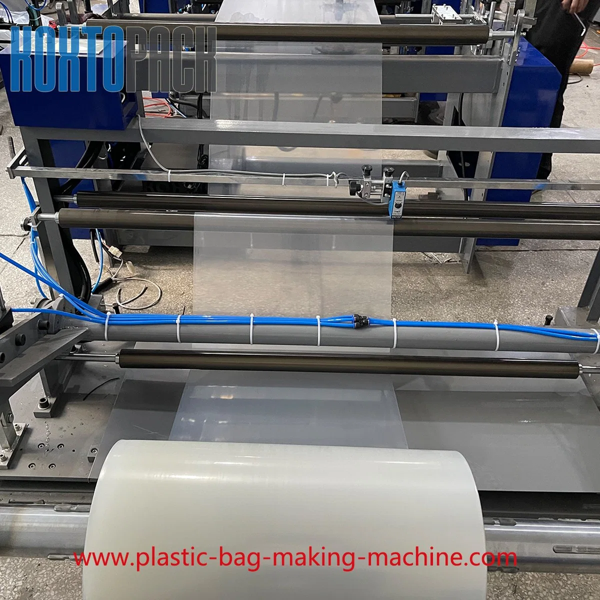 High Speed Plastic PE PP Side Sealing Bag Making Machine for Clothe Bag Film Folding Machine