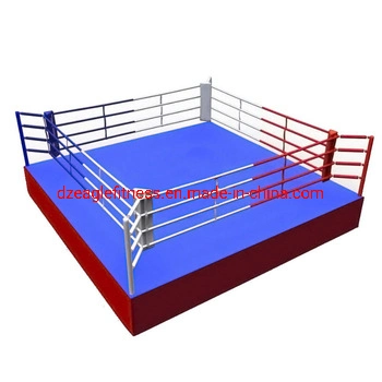 Thai Training and Competitioncanvas Boxing Ring Including Corner Pads and Rope Covers