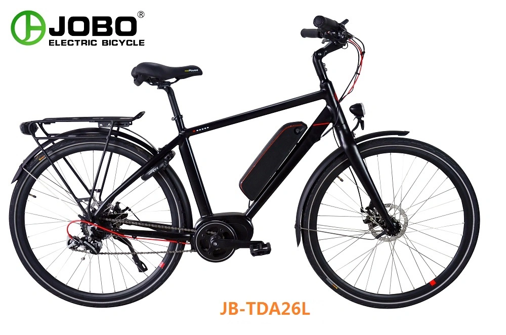 LED Light Classic Electric Bike with Middle Motor Torque Sensor (JB-TDA26L)