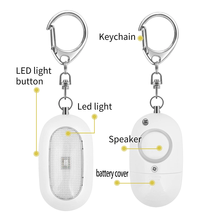 Self Defense OEM Personal Security Alarm Keychain Anti Attack Alarm