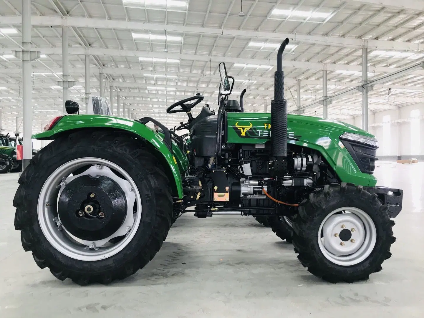 454 Farm Small Tractors with Power Tillers Agriculture Machine Like John Deere 4WD Wheel Mini Tractor with Rotary Cultivator Agricultural Machinery for Farm