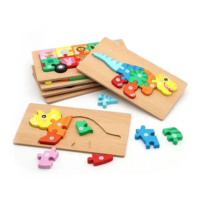 China Mayoreo de bebé de regalo coche plástico educativo niños Cocina Bricolaje Aprendizaje Construcción Montessori Fidget Popular Block Girl Puzzle Juego Juguete de madera