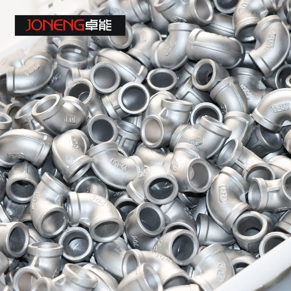 Stainless Steel Industrial Grade Seamless Long/Short 90 Degree Threaded Elbow for The Food Industry