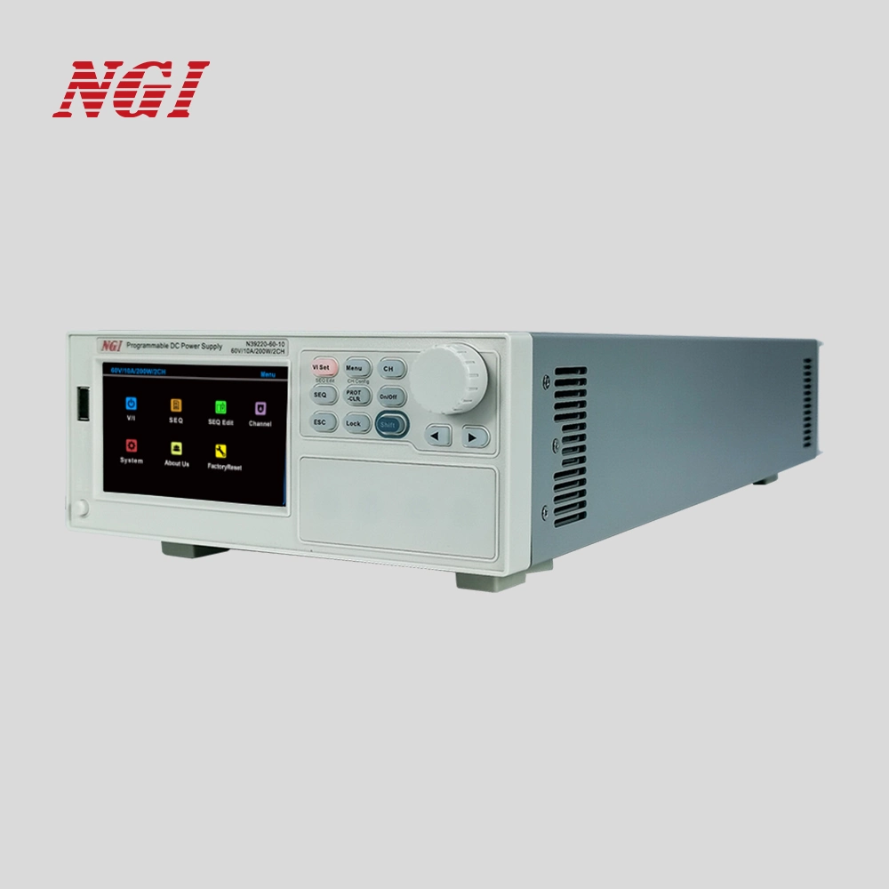 Programmable Laboratory DC Power Supply with LAN RS232 Communication Interfaces