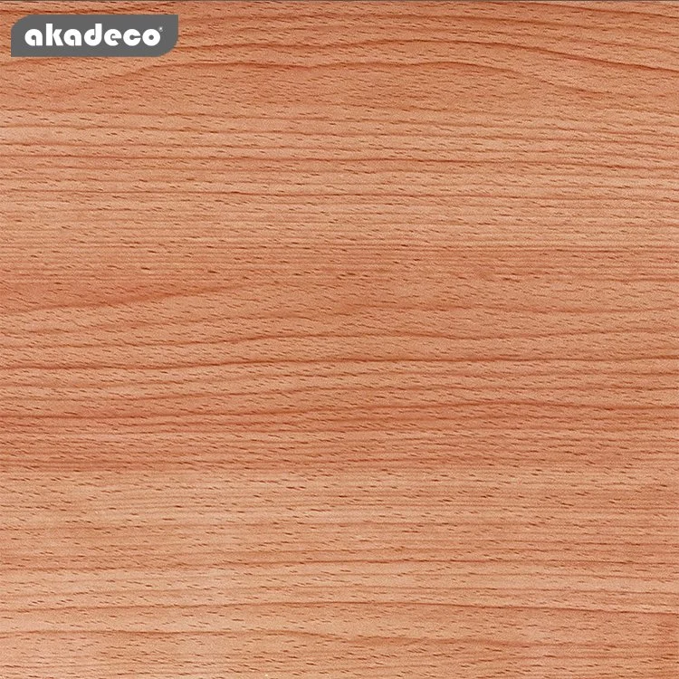 Akadeco Senior Manufacturing Safe, Non Irritating Imitation 0.12 mm Wood Grain 3D Home Decoration PVC Waterproof Wallpaper