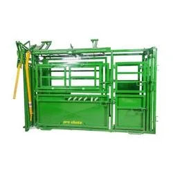 Galvanized Cattle Panel Squeeze Crush Cattle Handling Equipment with Weighing System