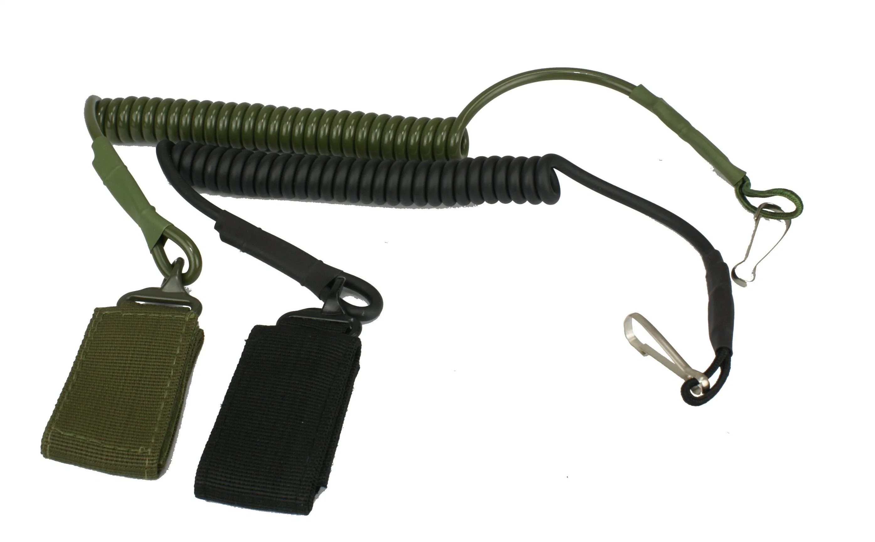 Military Police Army Tactical Elastic Long Black Olive Gun Sling Rope