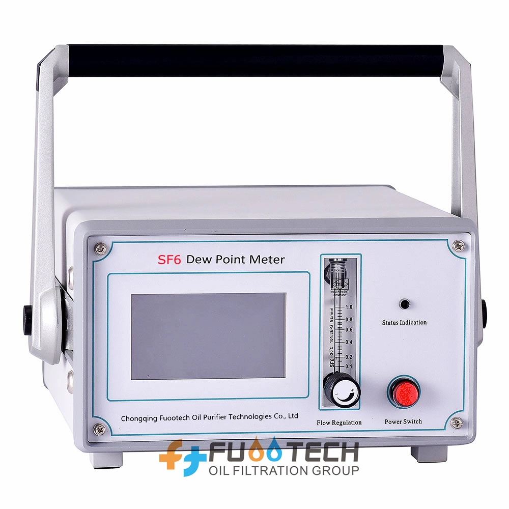 Fuootech Portable Sf6 Gas Analyzer Sf6 Gas Dew Point Test Instrument Sf6 Gas Trace Water Tester