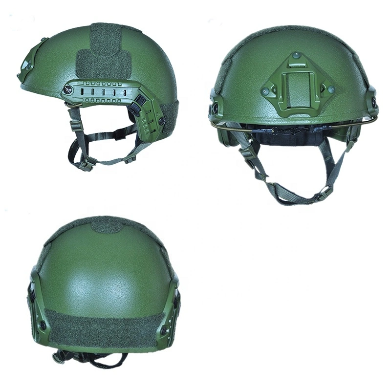 Factory Price PE Polyethylene Bullet Proof Safety Nij Level Iiia Military Helmet