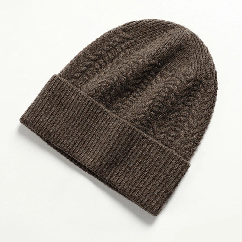 Wholesale/Supplier Winter Men 100% Merino Wool Beanie Hat