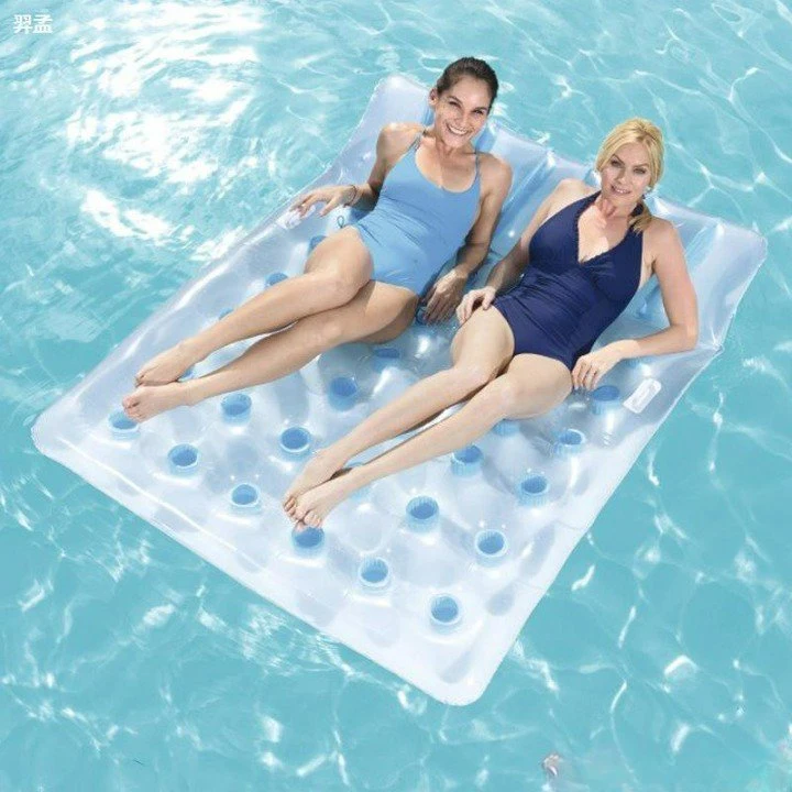 Factory Wholesale/Supplier Adult Children Floating Mattress Floating Air Cushion Inflatable Floating