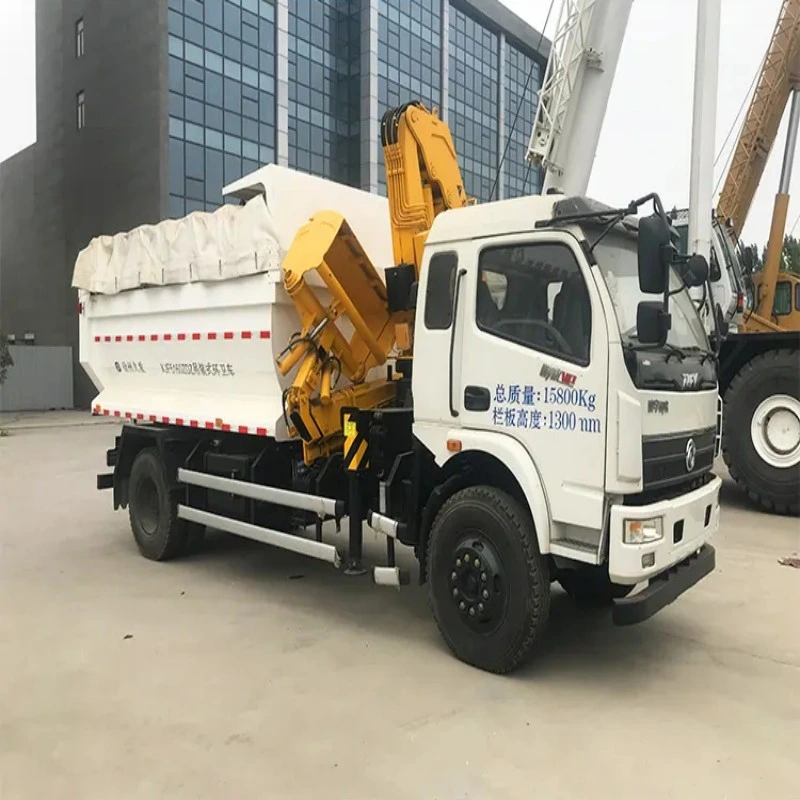 China Manufacturers Sale Low Cost Sanitation Garbage Truck