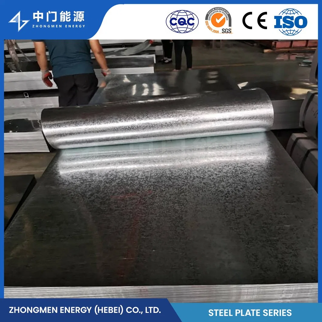 Galvanized Steel Plate 1.2mm Manufacturing Dx51d Galvanized Steel Base Plate