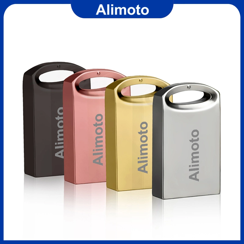 Promotional Gift Custom 1GB to 128GB USB 2.0 Mini Metal USB Flash Drive