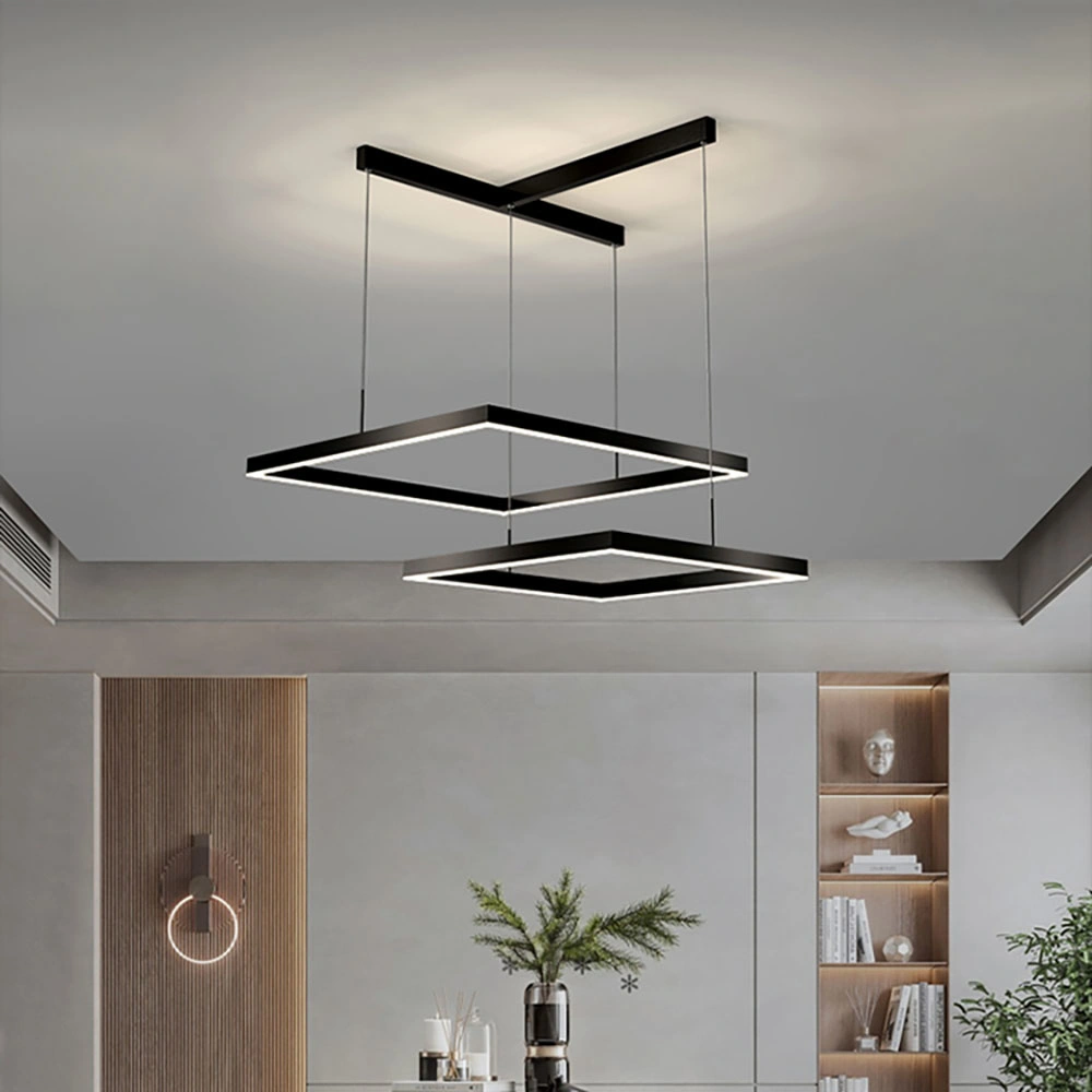 High quality/High cost performance  Lighting Rectangular Dining Table Chandelier Pendant Lamp