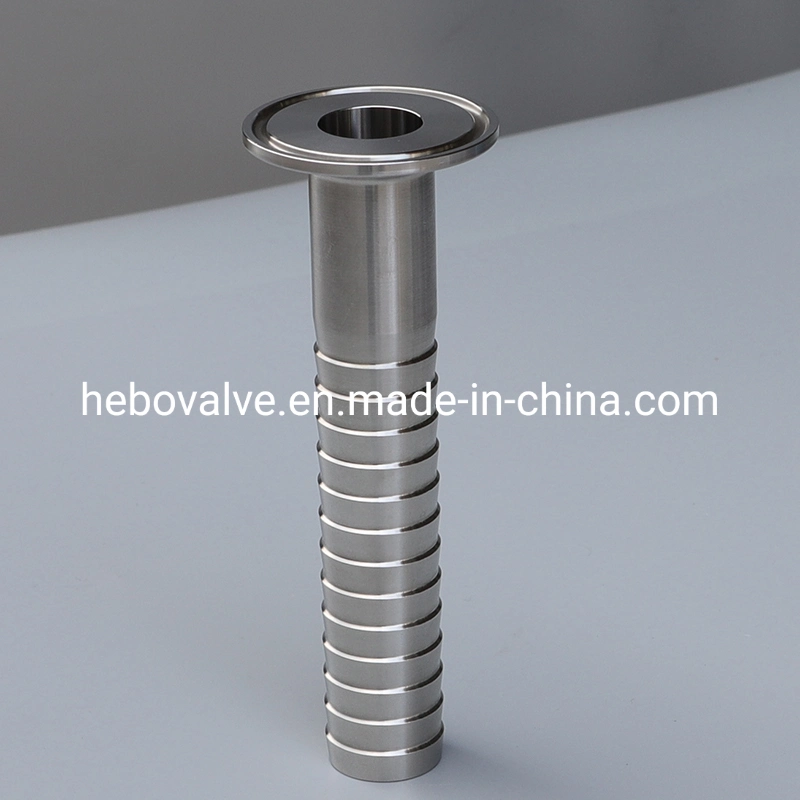 SS304/316 Sanitary Stainess Steel Long Hose Coupling Hose Nipple