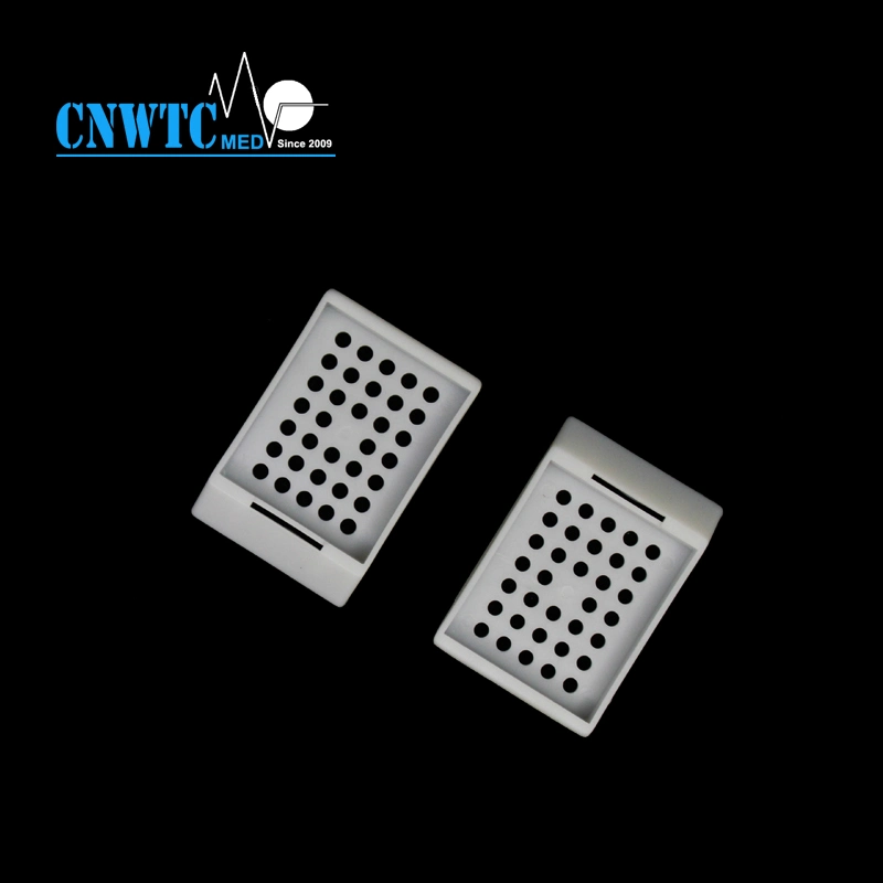 Laboratory Disposables Round Holes Plastic Tissue Embedding Cassette Box