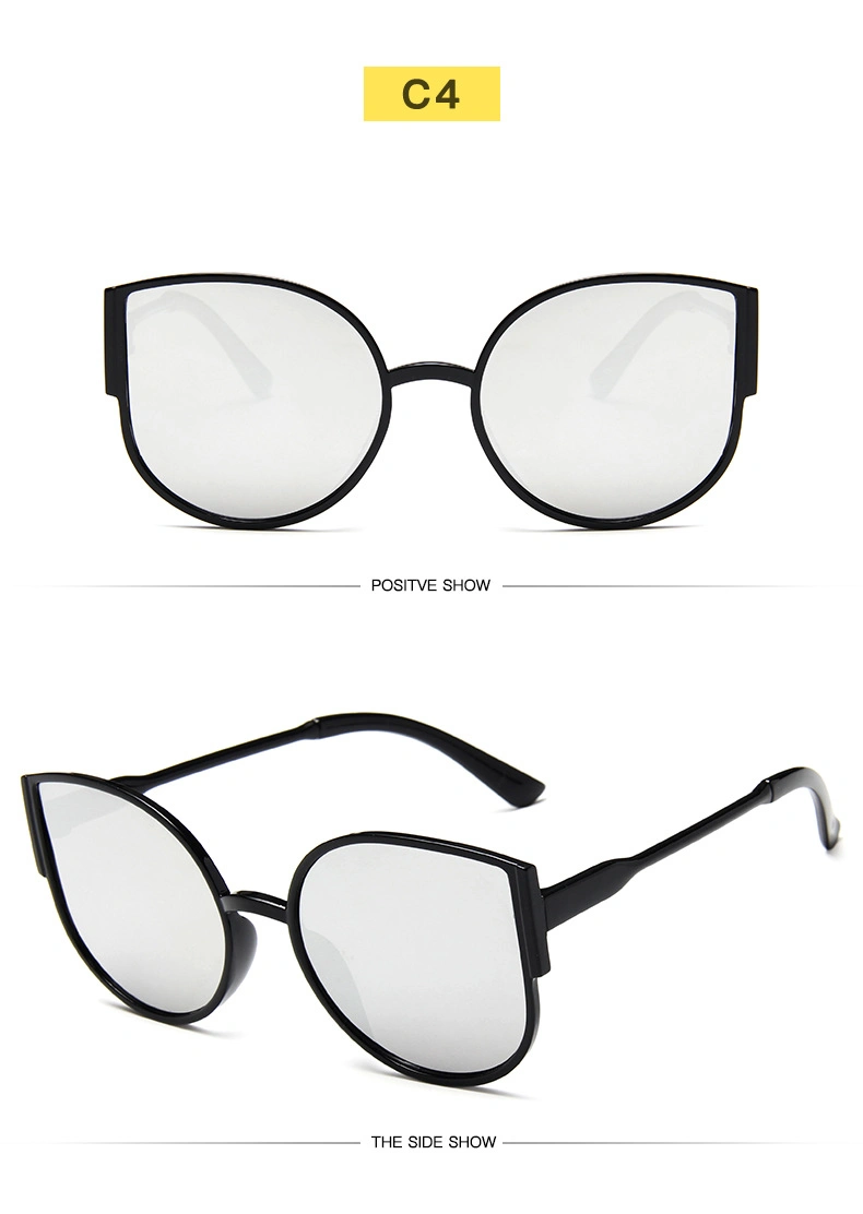 New Style Plastic Frame Cat Eye Sunglasses Women Retro Trend