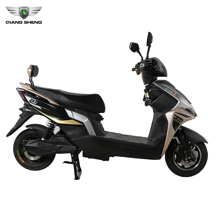 China Fábrica Nuevo Diseño Scooter Eléctrico Motocicleta Eléctrica 800W1000W con Batería de Litio o Batería de Ácido de Plomo