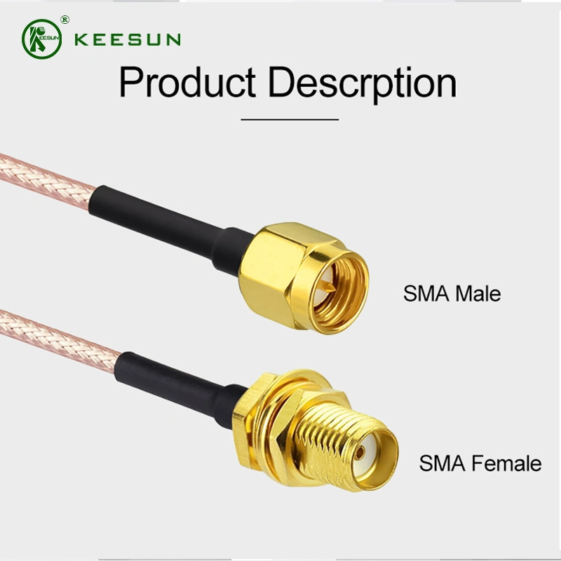 Câble RF femelle SMA + 2 ufl à SMA à connecteur mâle 433 MHz Pour le routeur