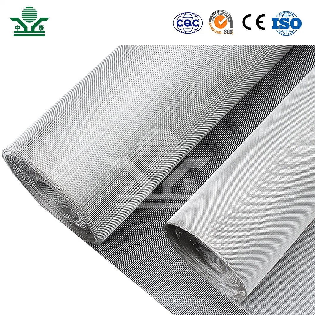 Zhongtai Aluminiumlegierung Fenster Bildschirm China Lieferanten Edelstahl-Netz Drahtgeflecht 0,75m 0,8m 0,9m 1m 1,2m 1,5m Breite pm 2,5 Fenster-Mesh-Bildschirm