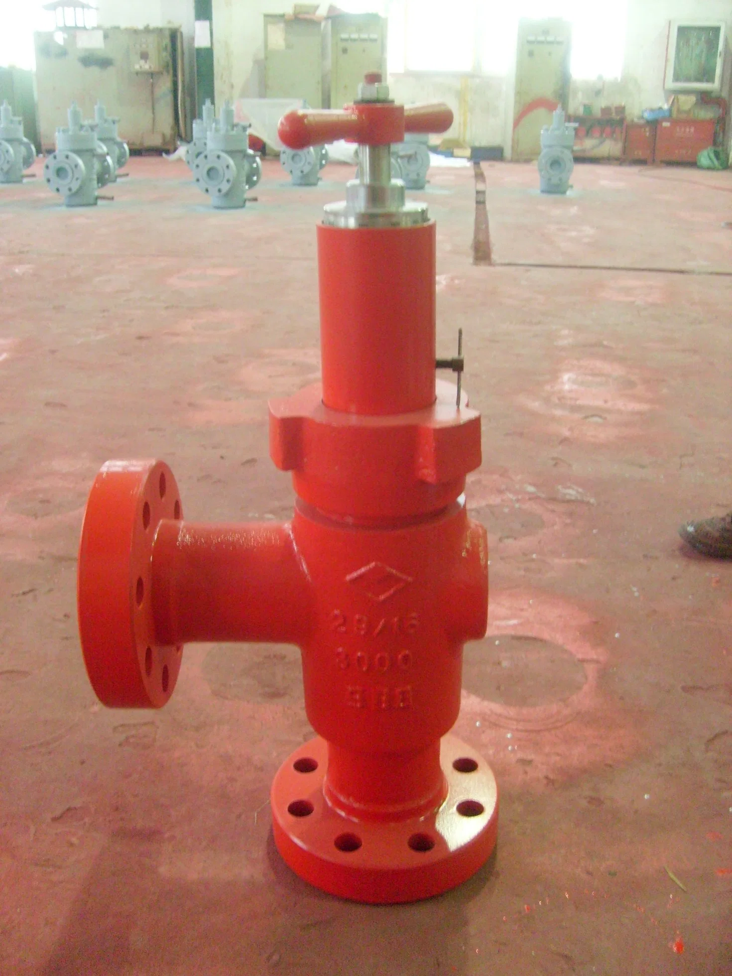 API 6A 2-1/16 polegadas 5000psi ajustável da válvula de estrangulamento para Wellhead