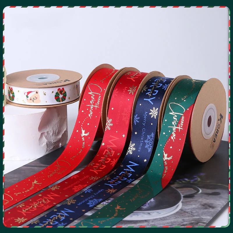 Factory Direct Christmas Decoration Ribbon Wholesale/Supplier Flower Gift Box Edge Decoration Ribbon