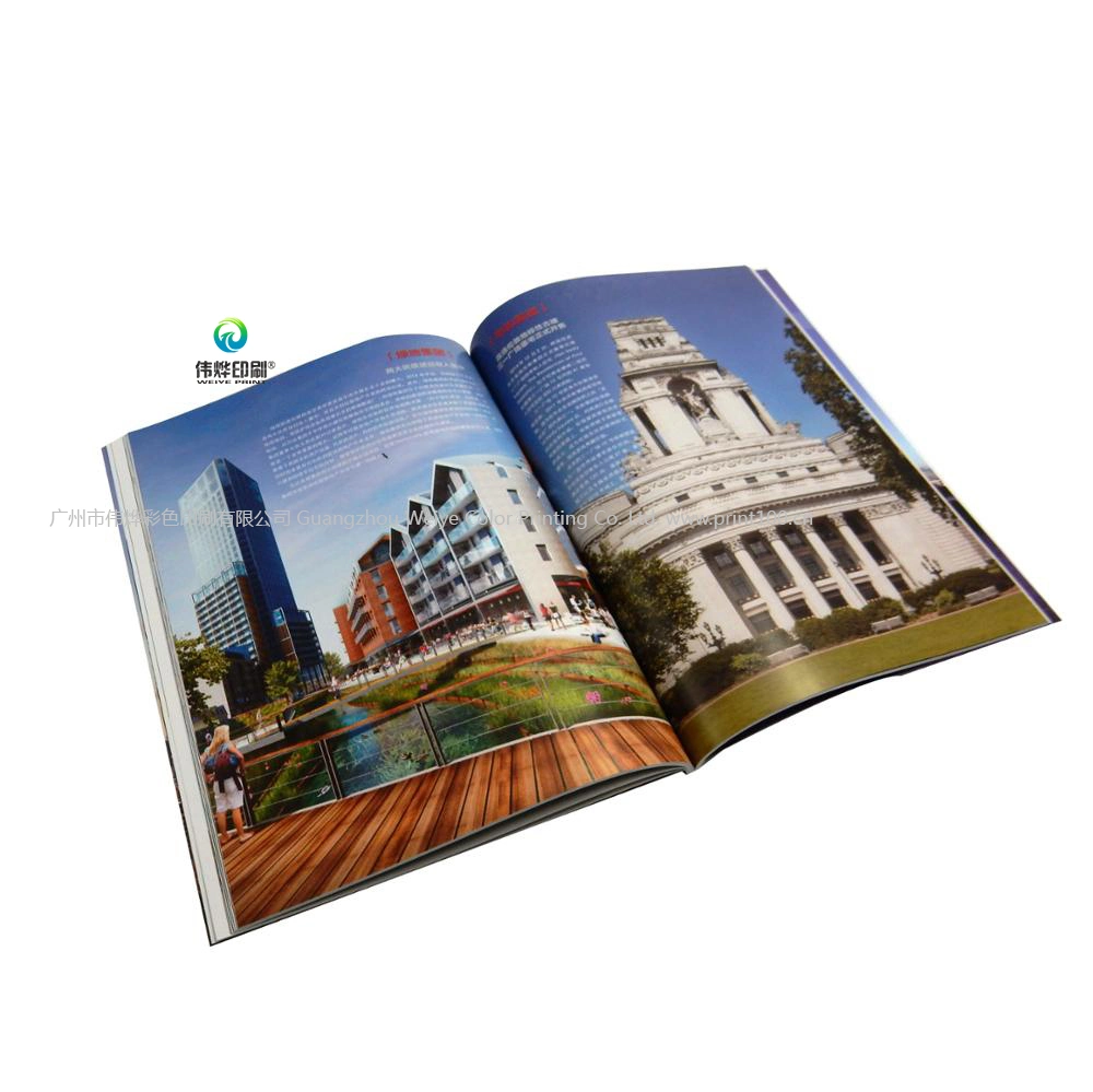 China Printer Offset Paper Book Printing Introduction Promotion Magazine
