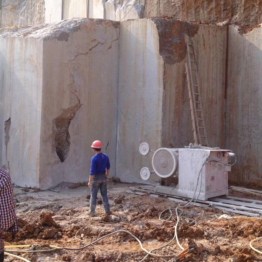 11.5mm fil diamanté pour exploitation de carrières de granit de scie