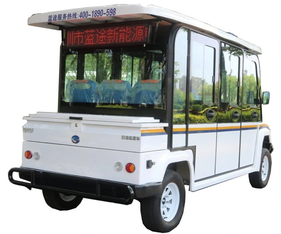 8 Seats Closed Guangdong Rand Patrol Car Electric Cart Hot Sale