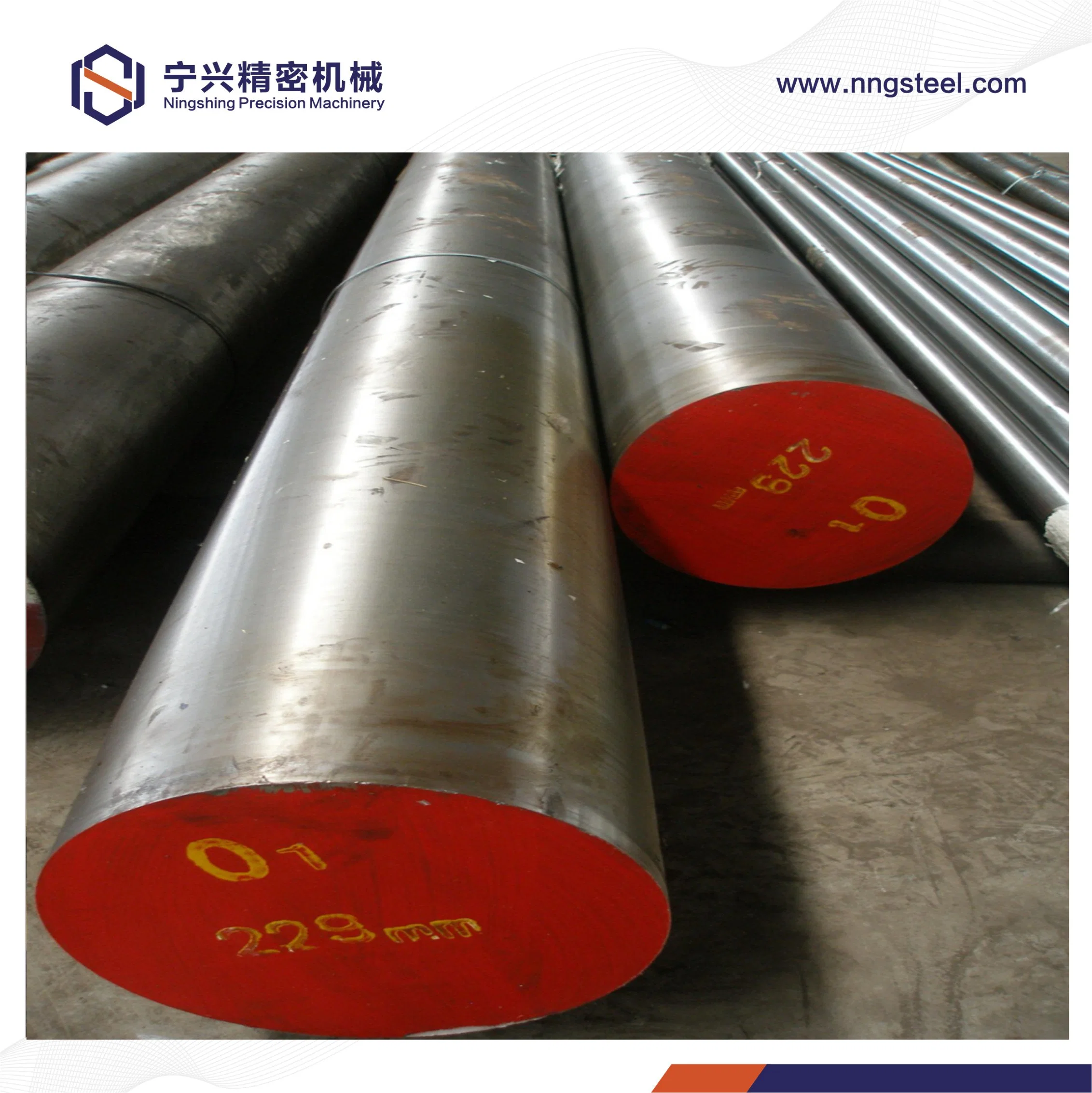 Cold work tool steel 9 CrWMn/1.2510/SKS3/O1 Hot Rolled/Forged Steel Flat Bar/Machined/Grinded /Steel Block