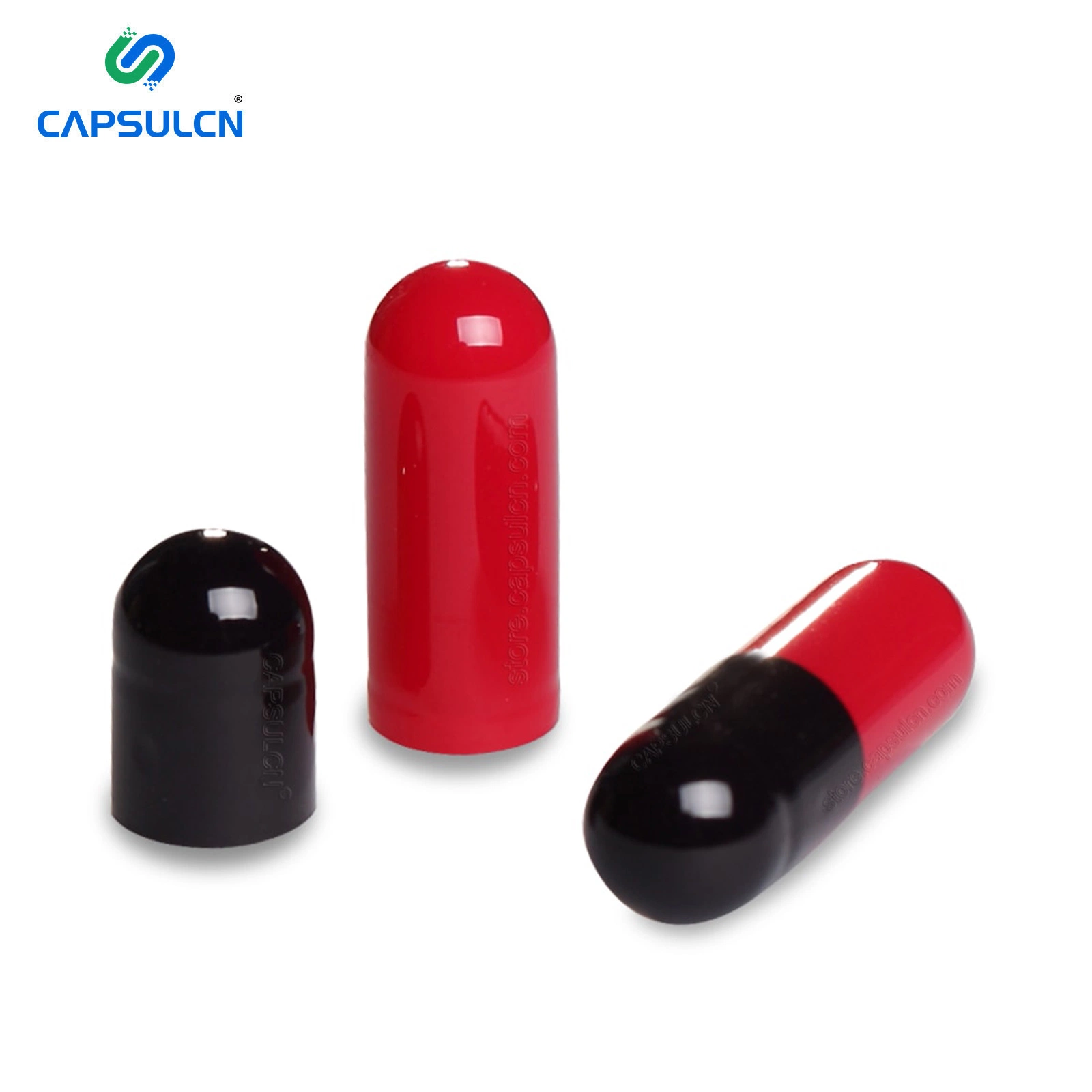 Capsulcn HPMC Black and Yellow Olive Yellow Straw Yellow Earth Yellow Black Size 1 Vegetarian Capsules Empty Capsules