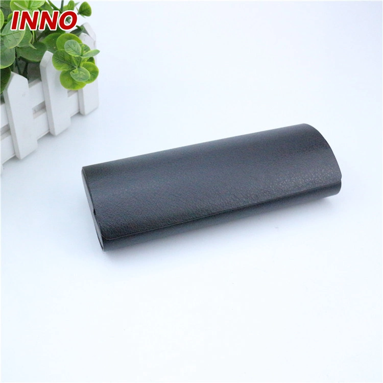 Inno-T187 Glasses Case Solid Colour PU Leather Hard Case for Eyewear Frame and Optical Frame Custom Colour and Logo, Eco-Friendly